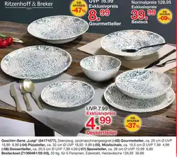 Möbelzentrum Pforzheim Ritzenhoff & breker gourmetteller Angebot
