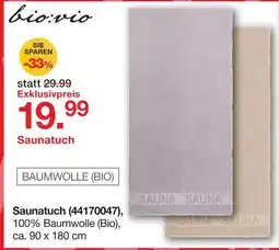 Möbelzentrum Pforzheim Bio:vio saunatuch Angebot