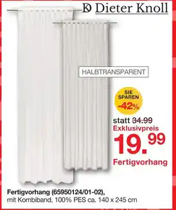 Möbelzentrum Pforzheim Dieter knoll fertigvorhang Angebot
