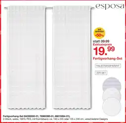 Möbelzentrum Pforzheim Esposa fertigvorhang-set Angebot