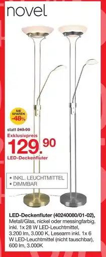 Möbelzentrum Pforzheim Novel led-deckenfluter Angebot