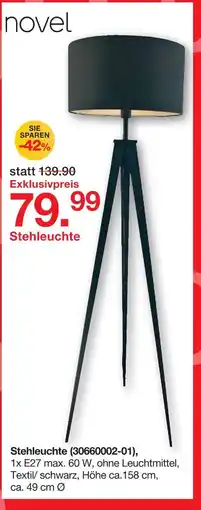 Möbelzentrum Pforzheim Novel stehleuchte Angebot