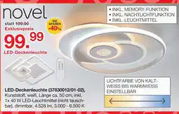 Möbelzentrum Pforzheim Novel led-deckenleuchte Angebot
