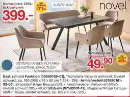 Möbelzentrum Pforzheim Novel esstisch mit funktion Angebot