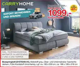 Möbelzentrum Pforzheim Carryhome boxspringbett Angebot