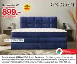 Möbelzentrum Pforzheim Esposa boxspringbett Angebot