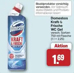 Famila Nord West Domestos Kraft & Frische WC Gel Angebot