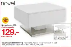Möbelzentrum Pforzheim Novel couchtisch Angebot