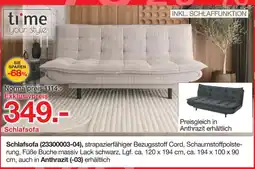 Möbelzentrum Pforzheim Time your style schlafsofa Angebot
