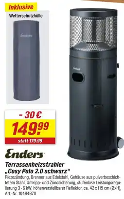 toom Baumarkt Enders terrassenheizstrahler cosy polo 2.0 Angebot