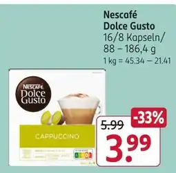 Rossmann Nescafé dolce gusto Angebot