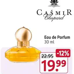 Rossmann Chopard casmir eau de parfum Angebot