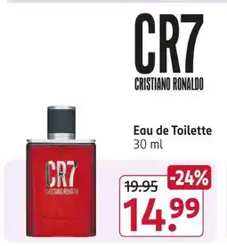Rossmann Cr7 cristiano ronaldo eau de toilette Angebot