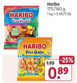 Rossmann Haribo tropifrutti Angebot