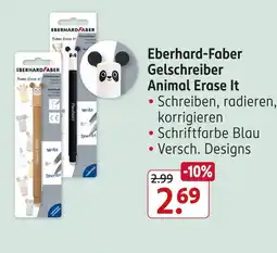 Rossmann Eberhard-faber gelschreiber animal erase it Angebot