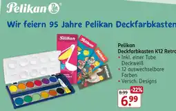 Rossmann Pelikan deckfarbkasten k12 retro Angebot