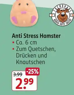 Rossmann Trendhaus anti stress hamster Angebot