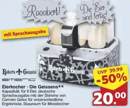 Famila Nord West Roberto Geissini Eierkocher - Die Geissens Angebot