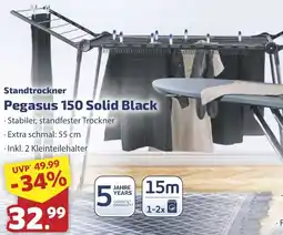Famila Nord West LEIFHEIT Standtrockner Pegasus 150 Solid Black Angebot