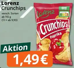 Famila Nord West Lorenz Crunchips Angebot