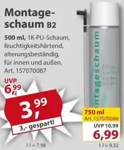 Sonderpreis Baumarkt Montageschaum B2 Angebot