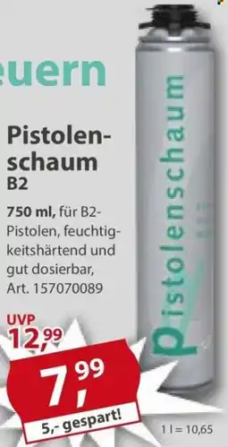 Sonderpreis Baumarkt Pistolenschaum B2 Angebot
