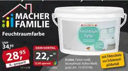Sonderpreis Baumarkt DECOPRO Feuchtraumfarbe Angebot
