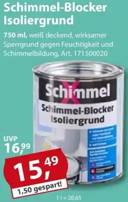 Sonderpreis Baumarkt Schimmel-Blocker Isoliergrund Angebot