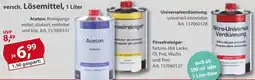Sonderpreis Baumarkt versch. Lösemittel Angebot