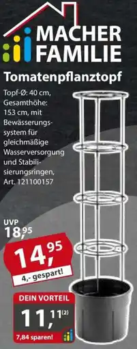 Sonderpreis Baumarkt Tomatenpflanztopf Angebot