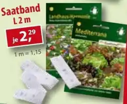 Sonderpreis Baumarkt Saatband L 2m Angebot