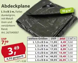 Sonderpreis Baumarkt Abdeckplane Angebot