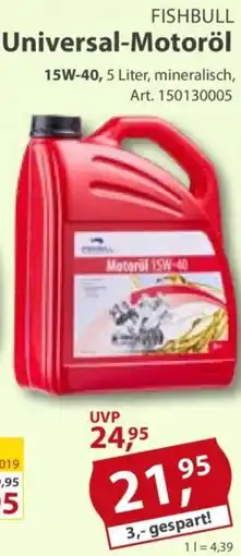 Sonderpreis Baumarkt FISHBULL Universal-Motoröl Angebot