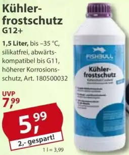 Sonderpreis Baumarkt FISHBULL Kühlerfrostschutz G12+ Angebot