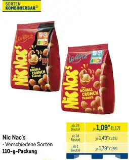 METRO Nic Nac's Angebot