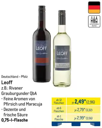 METRO Leoff Angebot