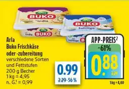 diska Arla Buko Frischkäse oder -zubereitung Angebot