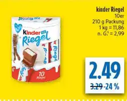 diska Kinder Riegel Angebot