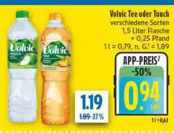 diska Volvic Tee oder Touch Angebot