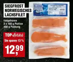 Handelshof SIEGFROST NORWEGISCHES LACHSFILET Angebot
