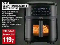 Handelshof CASO DESIGN DAMPF- UND HEISSLUFT- FRITTEUSE 700 Angebot
