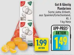 diska Gut & Günstig Mandarinen Angebot