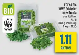 diska EDEKA Bio WWF Feldsalat oder Rucola Angebot