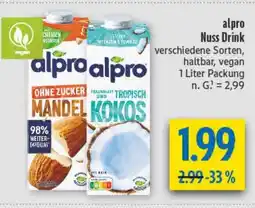 diska alpro Nuss Drink Angebot