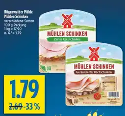diska Rügenwalder Mühle Mühlen Schinken Angebot