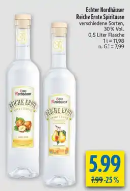diska Echter Nordhäuser Reiche Ernte Spirituose Angebot