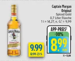 diska Captain Morgan Original Spiced Gold Angebot