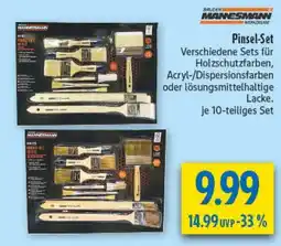 diska BRUDER MANNESMANN WERKZEUGE Pinsel-Set Angebot
