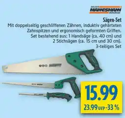 diska BRUDER MANNESMANN WERKZEUGE Sägen-Set Angebot
