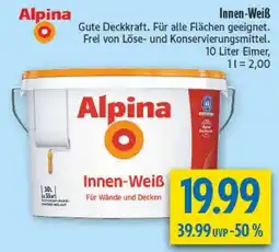 diska Alpina Innen-Weiß Angebot